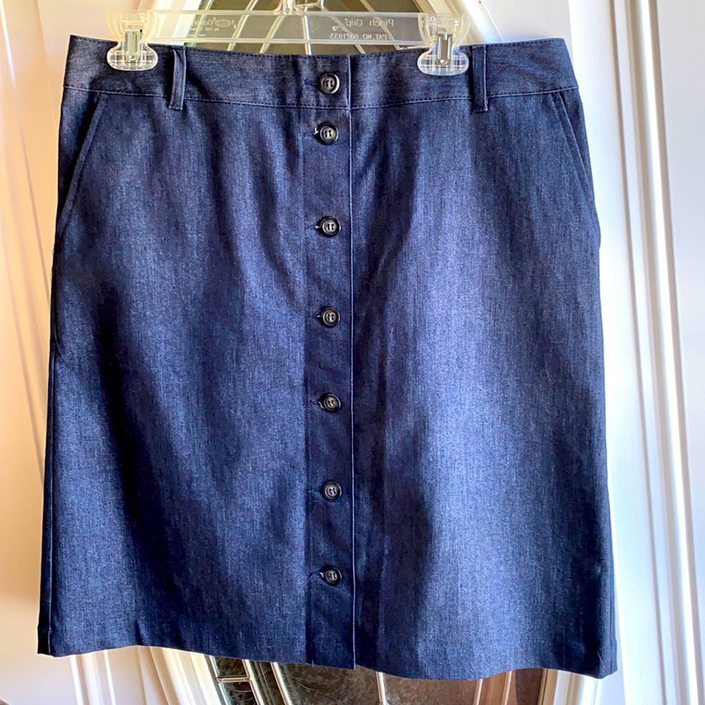 Denim skirt